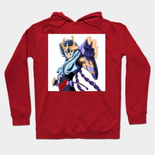 ikki the phoenix in saint seiya myth cloth anime art Hoodie